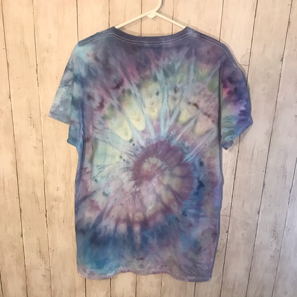 Custom Tie Dye Tshirt Unisex Size Large - Picture 9 of 10